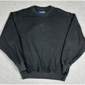 VTG Pluma Russell Athletic Crewneck Sweatshirt Gray Mens L Charcoal 90s Y2K